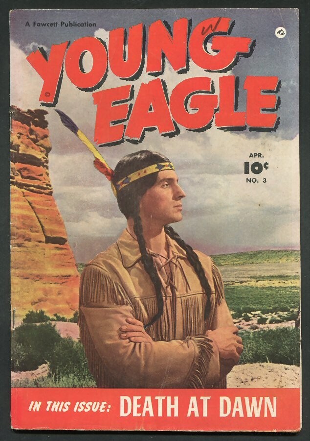 1951 #3 YOUNG EAGLE FAWCETT WESTERN COMIC  BOOK--VERY GOOD/FINE OR BETTER
