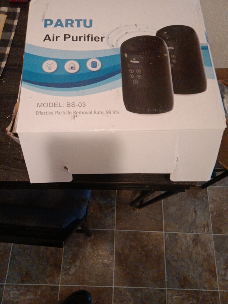 PARTU Air Purifier for Home and Office BS-03 (TWO IN BOX) new Openbox