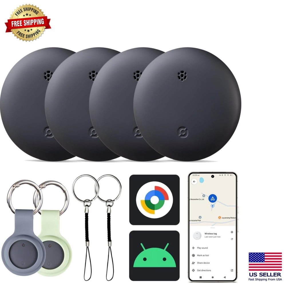 Upgraded Bluetooth Tracker for Android with Sound Alert – Find Lost Items Easily