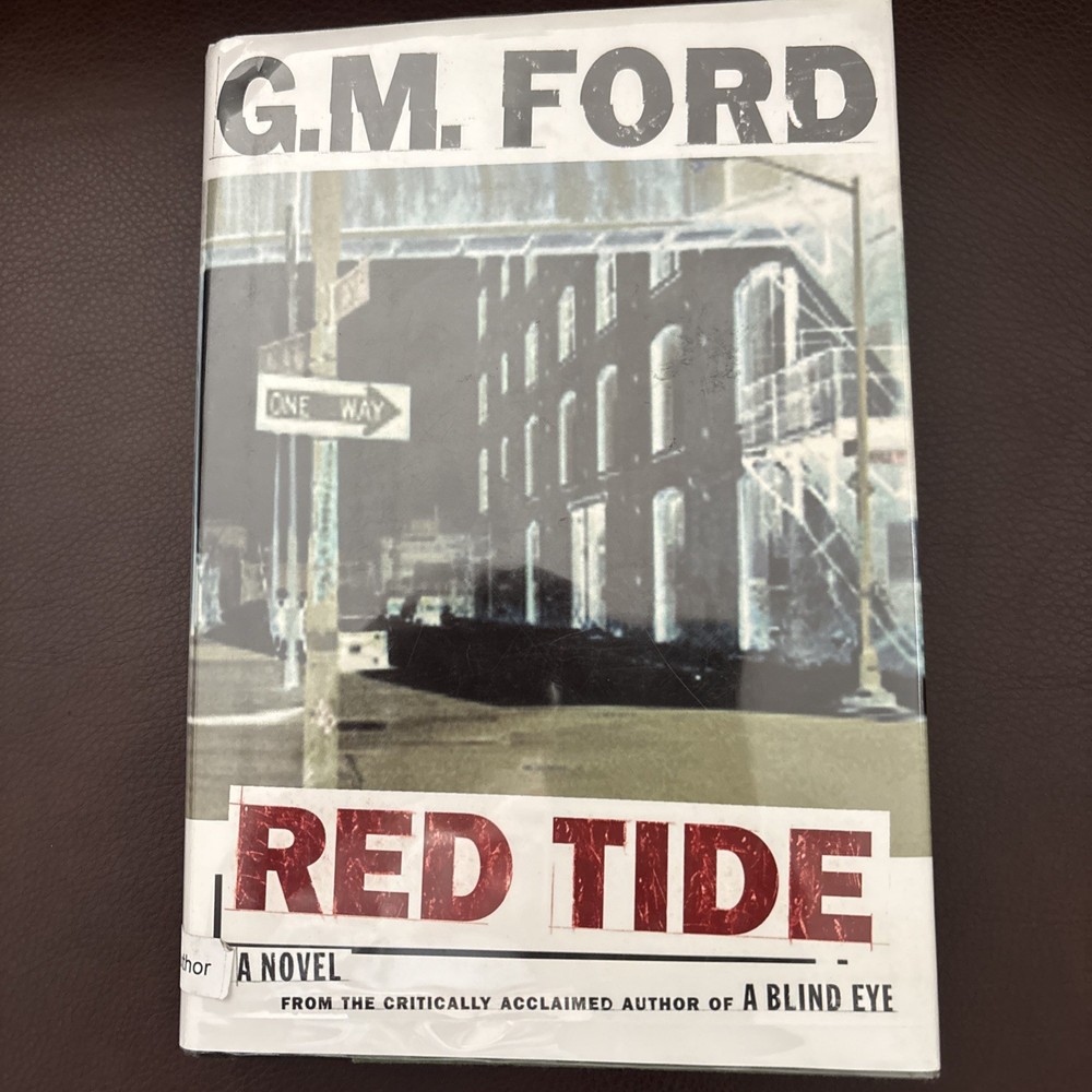 SIGNED 1st Edition 1st Printing Red Tide by G. M. Ford HC Mylar DJ