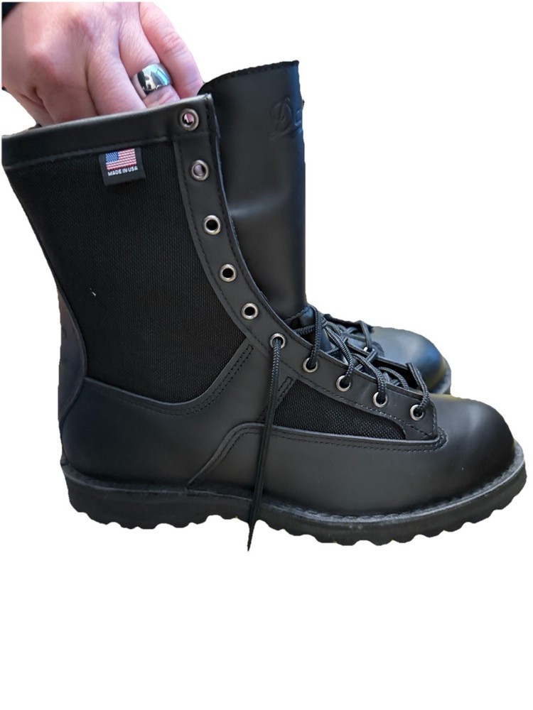 DANNER Acadia Men Boot Size 11.5 Black Gore-Tex 8 Inch 22601 MSRP 450-image