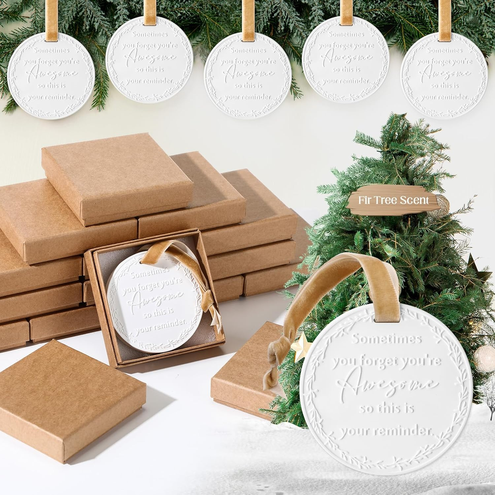 24 Sets Thank You Gifts Christmas Employee Appreciation Gifts Ideas Hanging Orna