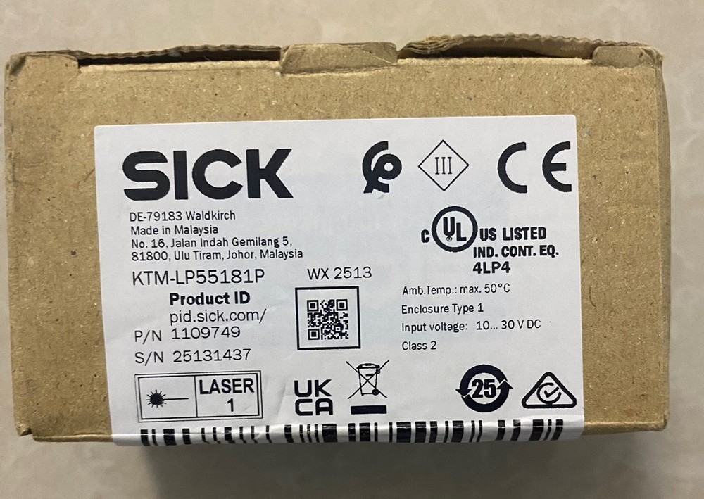 1PC NEW SICK KTM-LP55181P Sensor Free Shipping DHL/Fedex One-year warranty