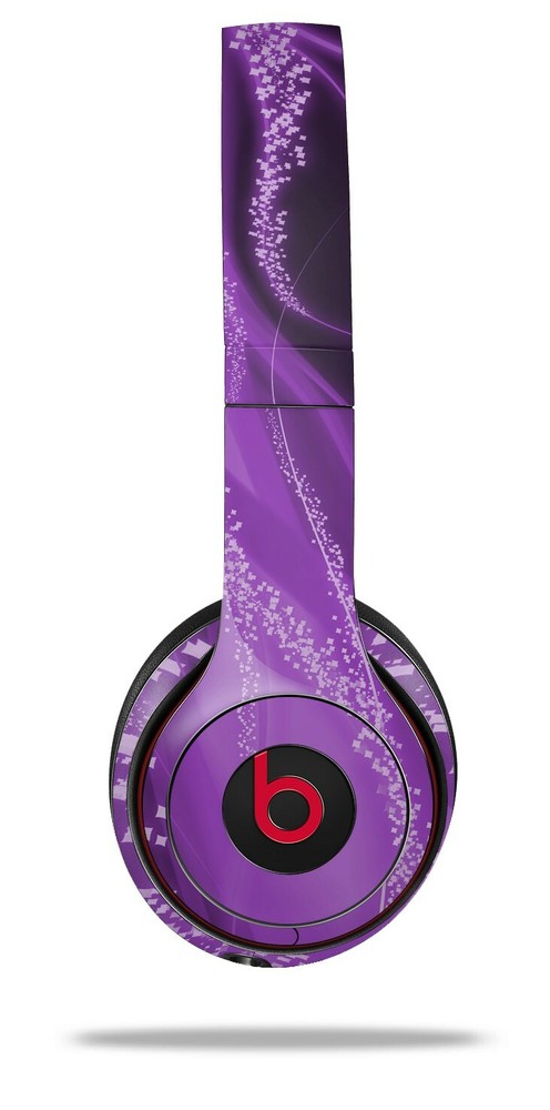 Skin Beats Solo 2 3 Mystic Vortex Purple Wireless Headphones NOT INCLUDED