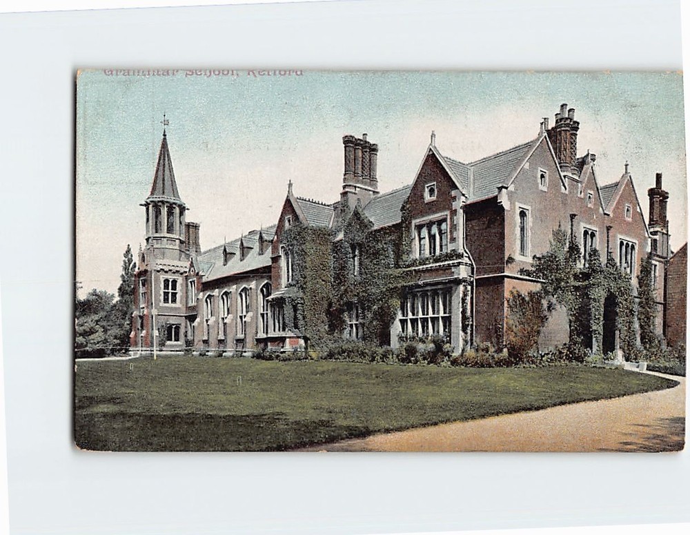 Postcard King Edward VI Grammar School Retford Nottinghamshire England