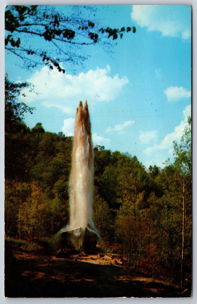 Mining~Shooting Well In Pennsylvania Oil Field~Vintage Postcard