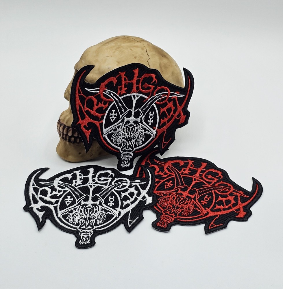 Archgoat patch, Archgoat black metal patch, homemade patch, iron/sew on patch,