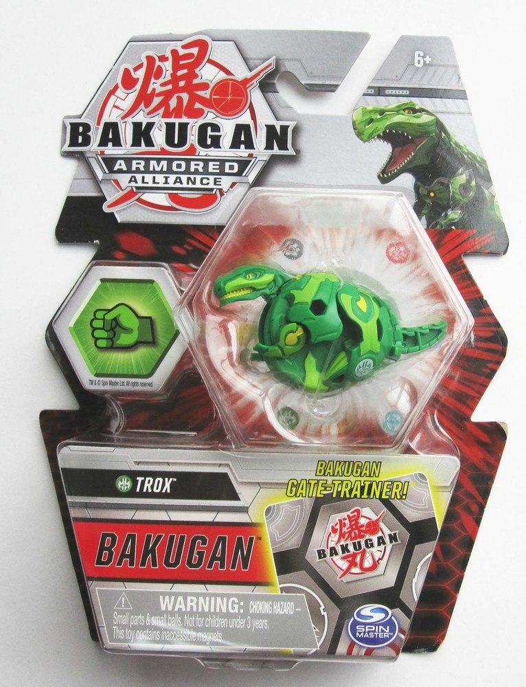 Bakugan Battle Brawlers Green TROX New Ventus Gate Trainer Armored Alliance