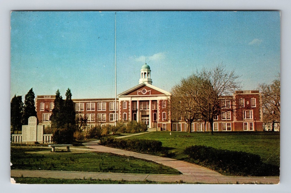 Bridgeton NJ-New Jersey The Bridgeton Junior High School Vintage Postcard Postal