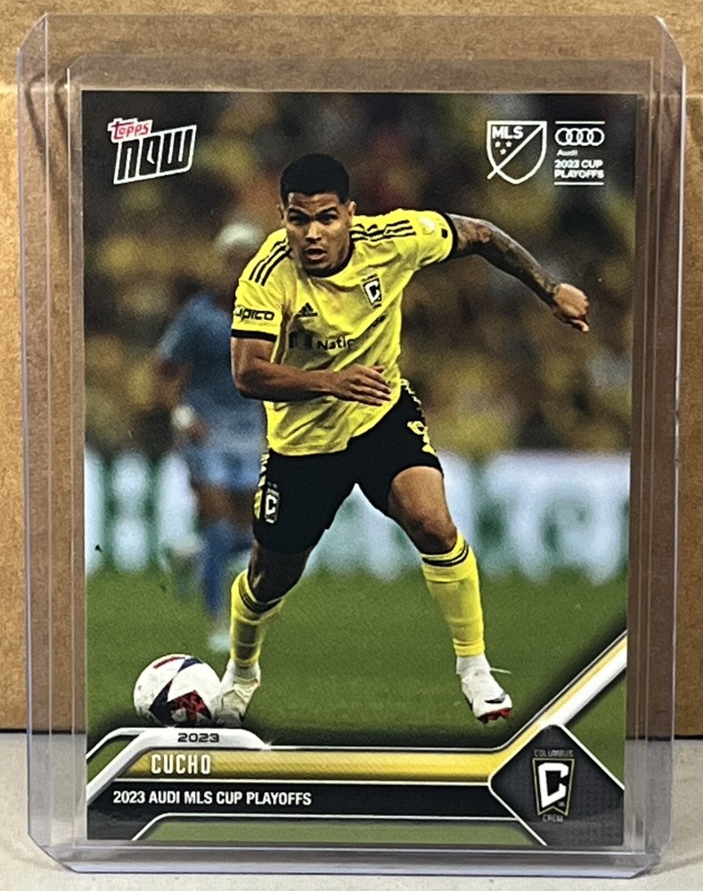2023 TOPPS NOW MLS Playoffs #11 CUCHO COLUMBUS CREW Print Run 336