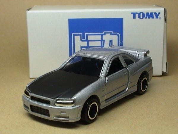 Takara Tomy Tomica Nissan Skyline R34 GT-R Silver/Black