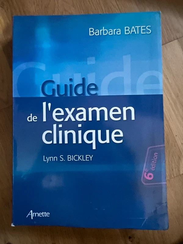 Guide de l examen clinique