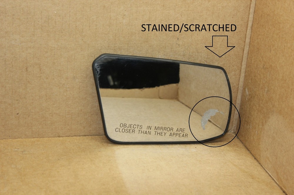 OEM 2007-2012 NISSAN ALTIMA PASSENGER SIDE MIRROR GLASS (STAINED) (G55)