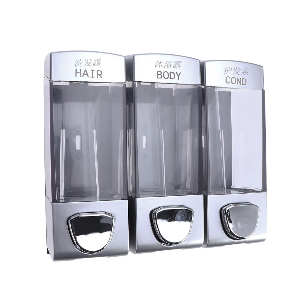 Shampoo and Conditioner Dispenser Wall Mounted Touchless Soap Wall-mounted
