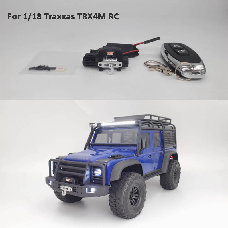 TRX4M 1/18 Traxxas RC Electric Winch Wireless Remote Controller System Accessories