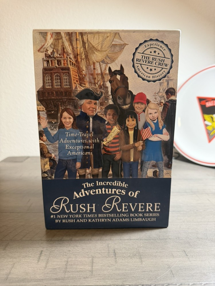 5 Book Box Set: The Incredible Adventures of Rush Revere by Rush Limbaugh!