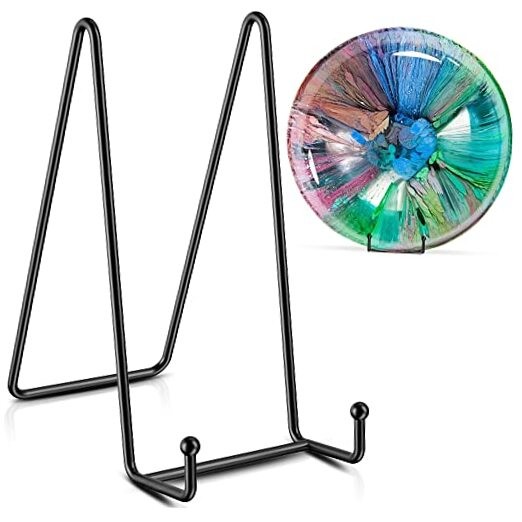 4 Pack Large Metal Plate Stands for 8 Inch Display Frames