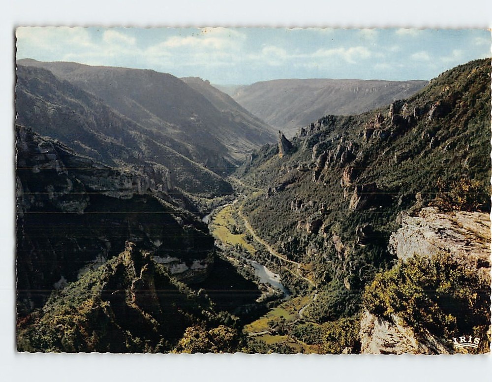Postcard Gorges du Tarn France