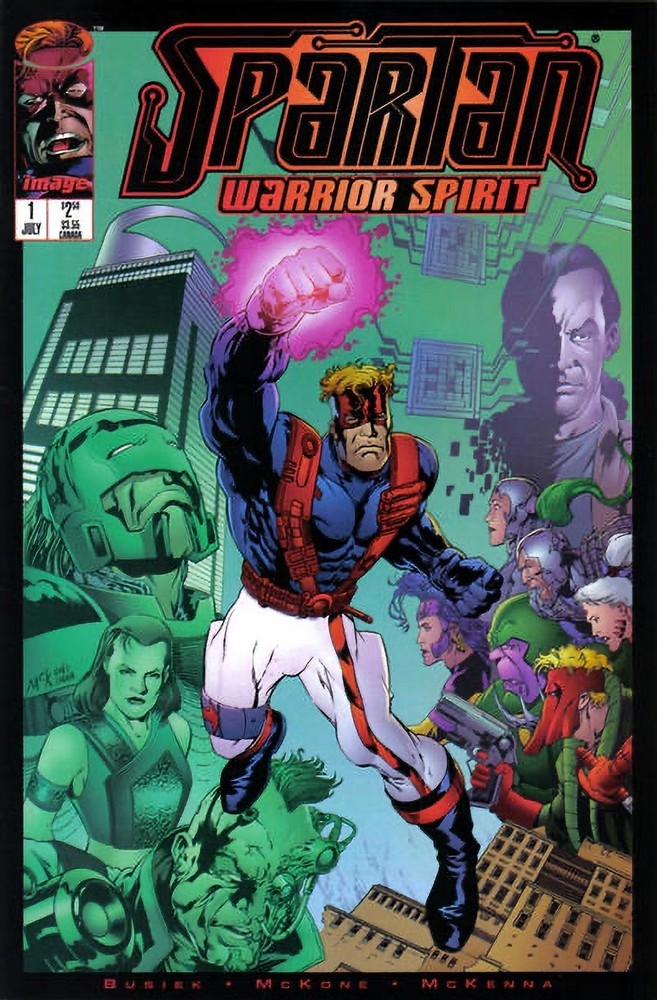 Spartan Warrior Spirit 1 1995 Image Comics Superhero Action Series