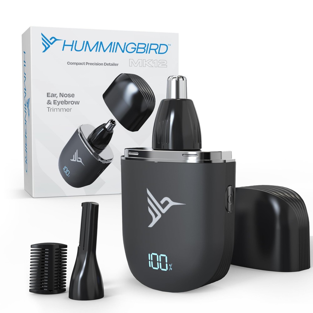 MK12 Ear & Nose Hair Trimmer for Men – Compact Precision Detailer for Nose, E...