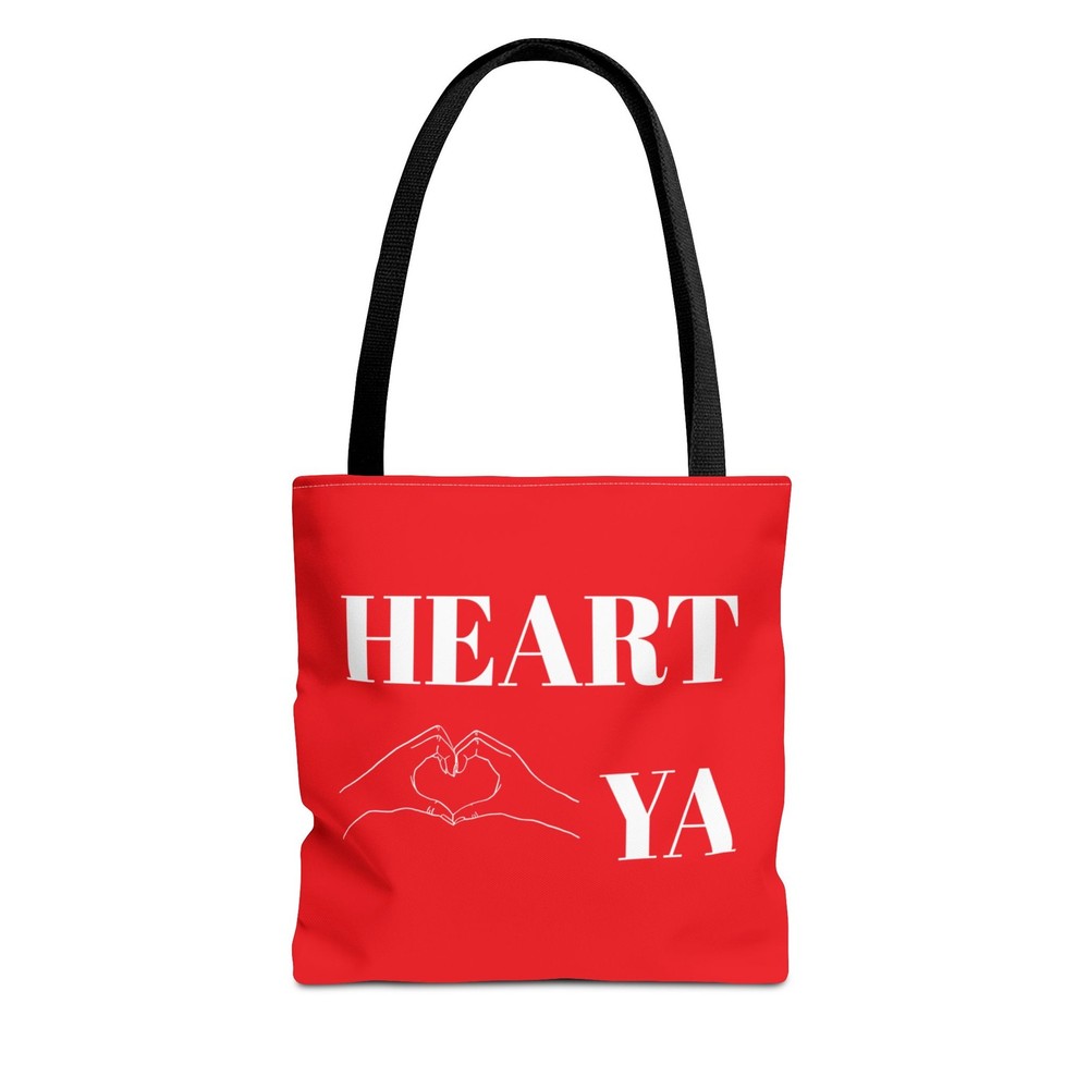 Trendy Heart Print Tote Bag - Ideal Gift & Daily Essential