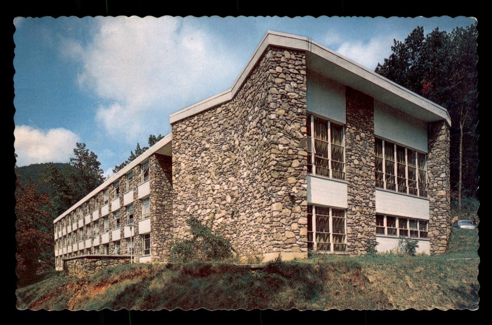 Mens Residence Hall Montreat Anderson College North Carolina NC Dorm Postcard