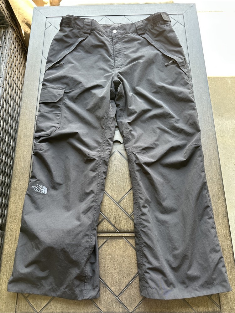 The North Face HyVent Waterproof Snow Pants Ski Snowboard Men’s Large Black