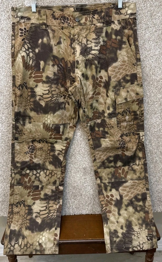 Kryptek Tactical Pants Men's Size XL 40 x 33 Highlander Cargo Hunting Military