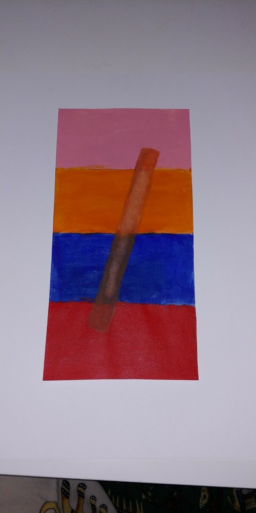 Abstract Art Wall Art Colors Box In Box-image