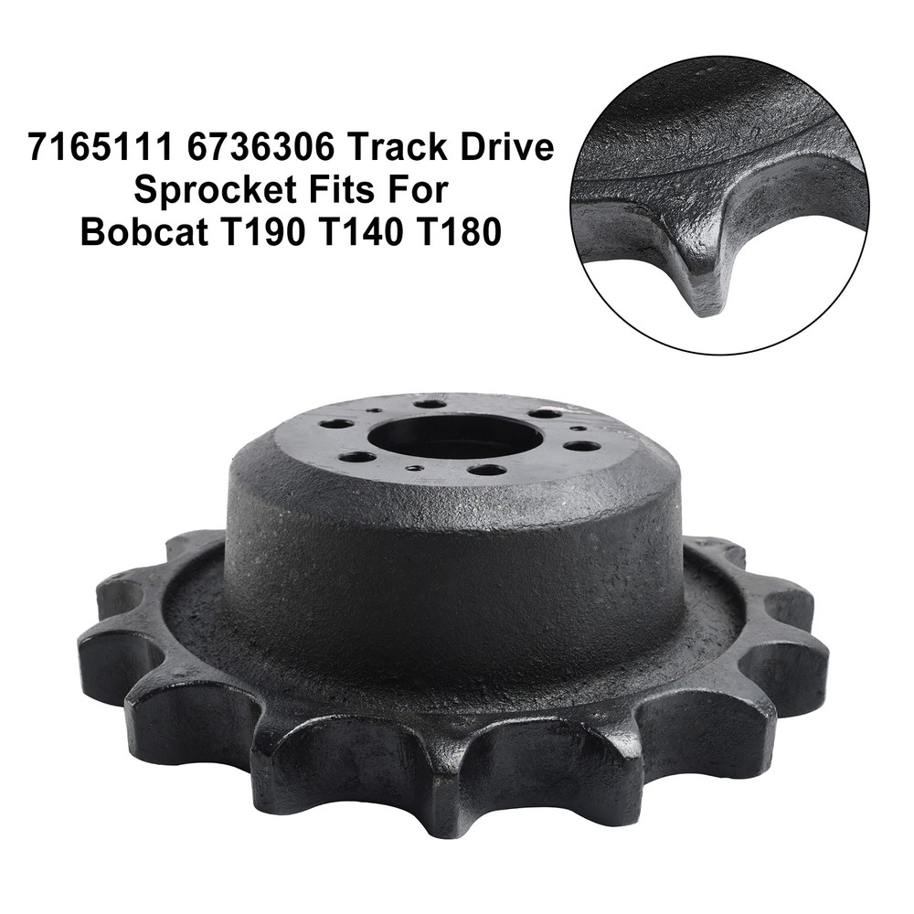 NEW Track Drive Sprocket Fits Bobcat T190 T140 T180 7165111 6 Hole 15 Tooth