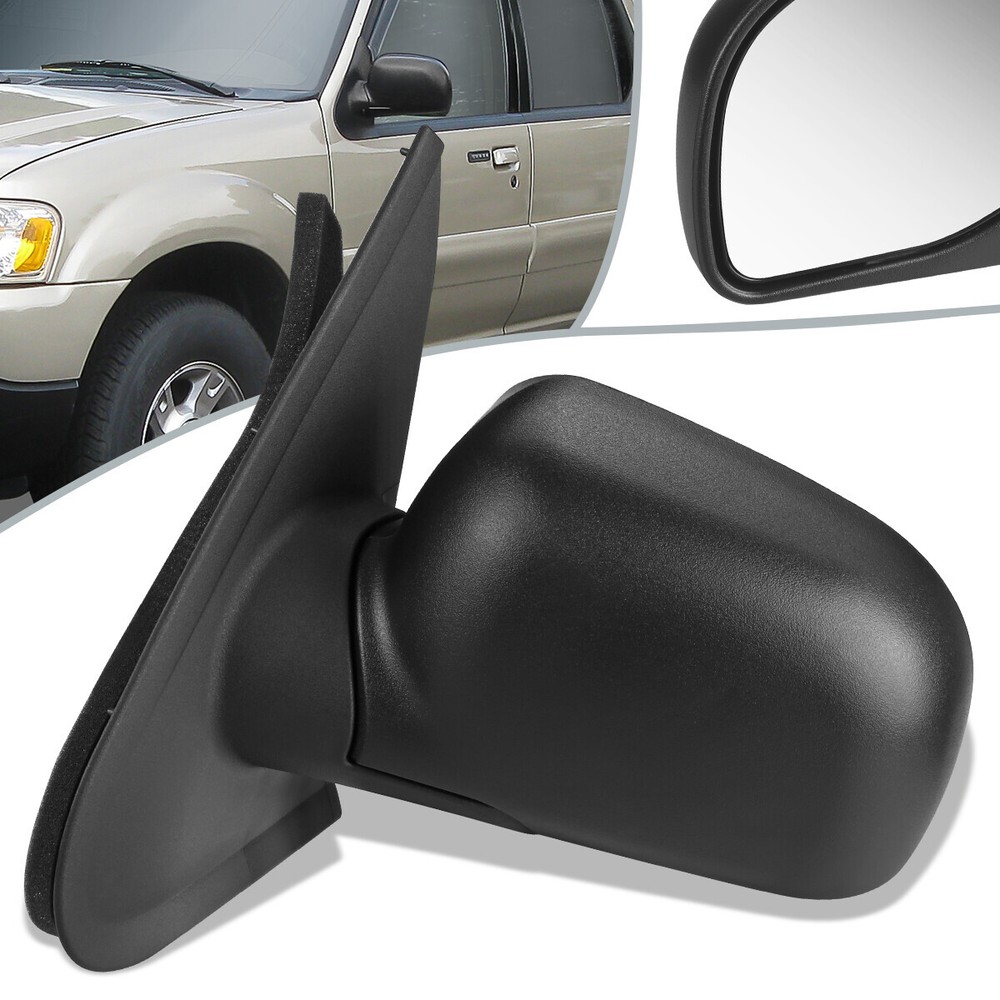 1995-2001 Ford Explorer Left Manual Side View Mirror OE Replacement FO1320153