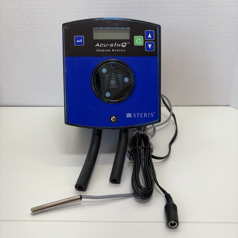Steris Acu-sInQ Chemical Dosing System Peristaltic Pump 7164085 No Power Supply