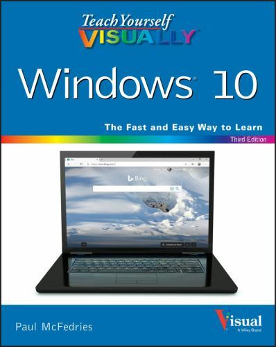Teach Yourself VISUALLY Windows 10 - 9781119698593, paperback, Paul McFedries