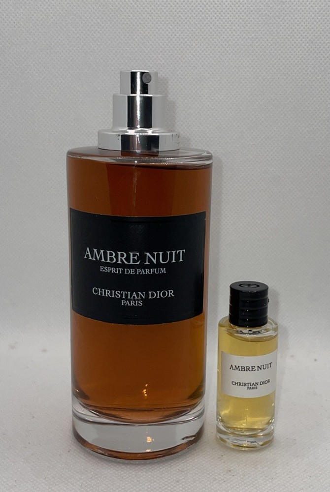 🔥CHRISTIAN DIOR PARIS-ESPRIT DE PARFUM AMBRE NUIT EDP/SPRAY 125ml/ 7.5Ml Mini