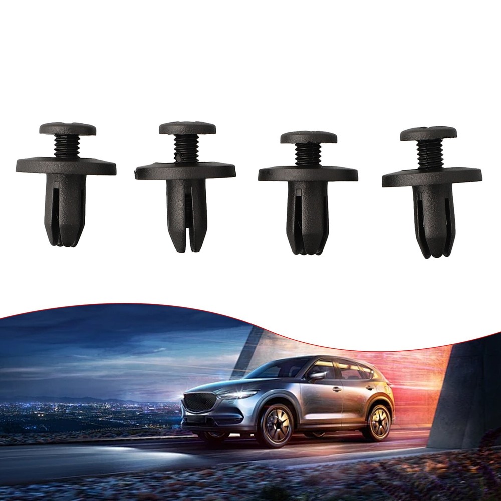 Kit Clips Car Fastener Plastic Push Pin Rivet Side Skirts Trim Truck 100pcs