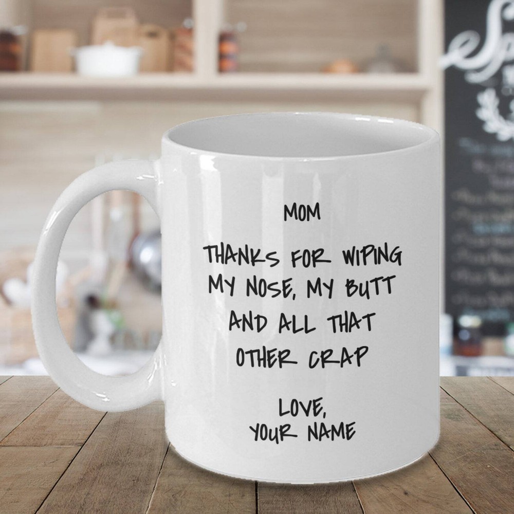 Funny Mug Gift For Mom Cute Gift Form Son Mom Gift From Daughter Unique Mother's