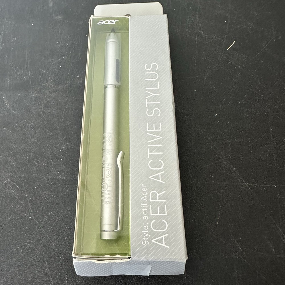 Acer Apen1 T77H462 Active Stylus Unused with Box Battery Silver Aspire R13-image