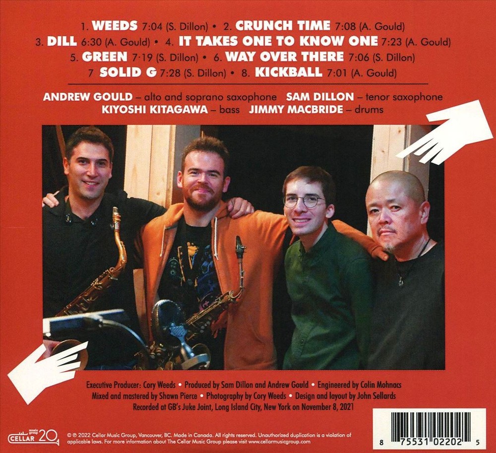Sam Dillon/Andrew Gould Quartet It Takes One To Know One New Cd