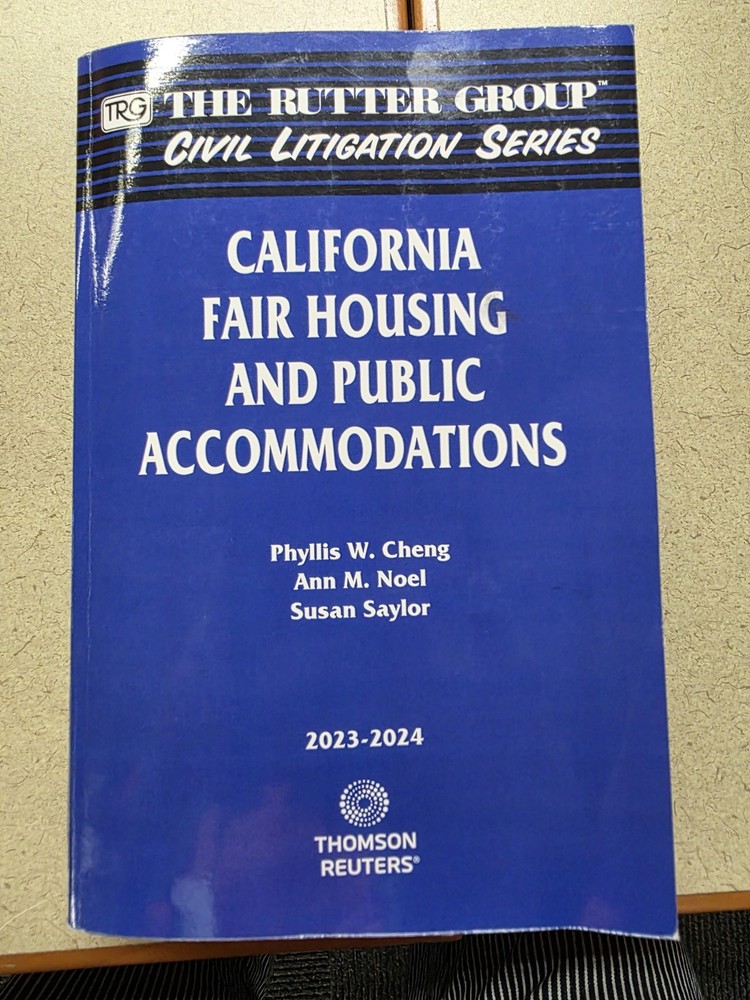 California Fair Housing and Public Accommodations, 2023-2024 The Rutter-image