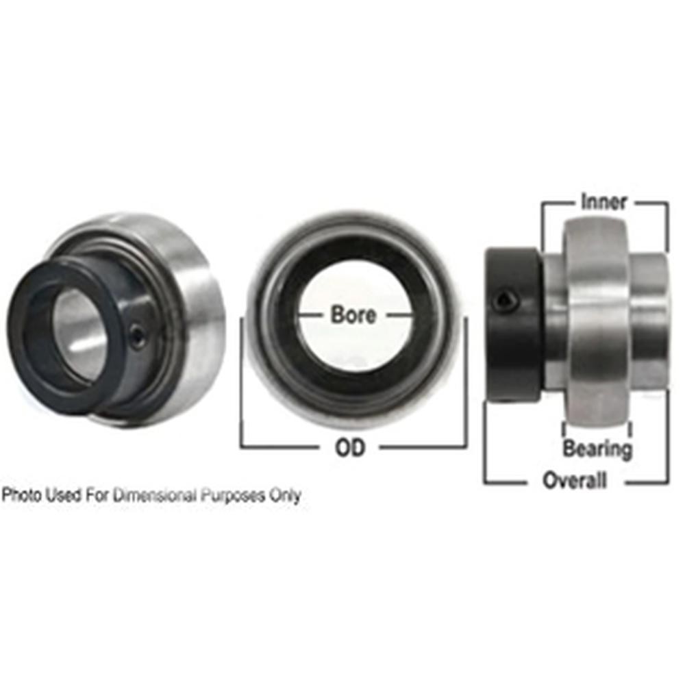 New Round Ball Bearing RA103RRB2-P fits Universal Several