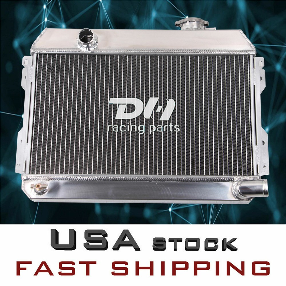 3 Row Alumnium Radiator For 1968-1973 Datsun 510/1600/2000/521 Truck Pickup 1.6L