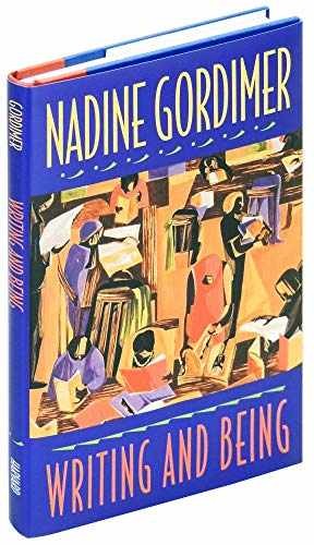 Writing and Being - Hardcover, by Gordimer Nadine - Very Good u