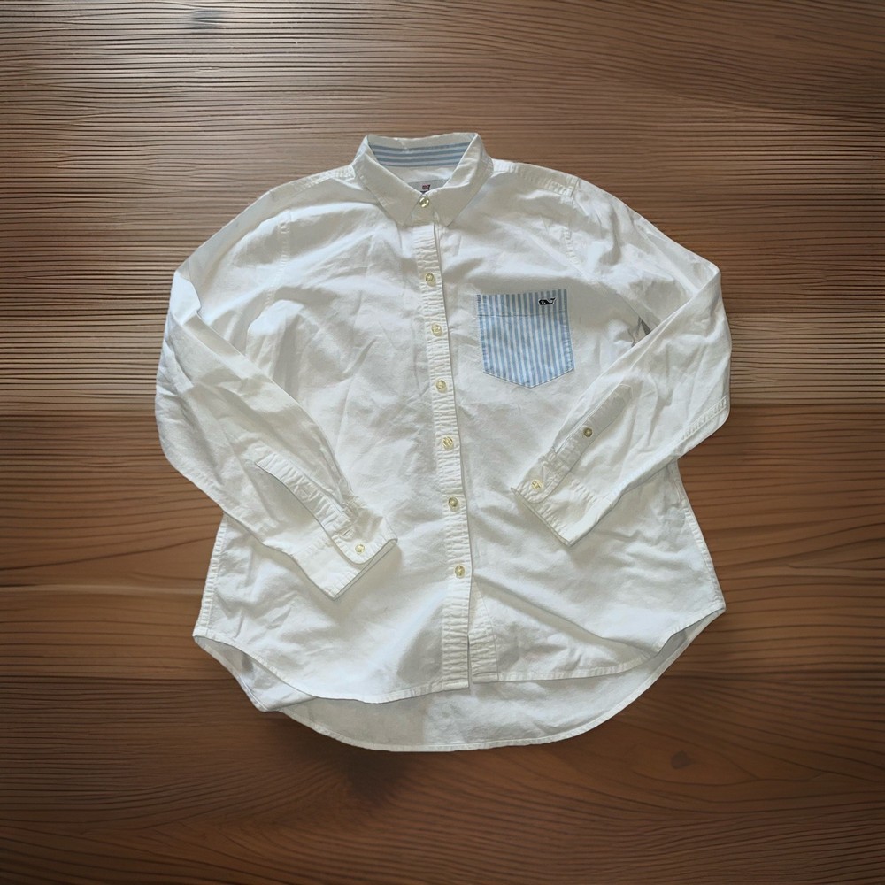 Vineyard Vines Women’s Size 8 Preppy Button Down  J1