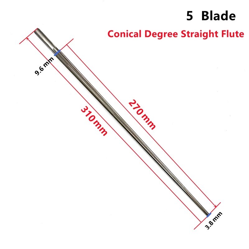 1pcs 5 blade straight flute wooden pipe instrument Oboe exclusive use reamer