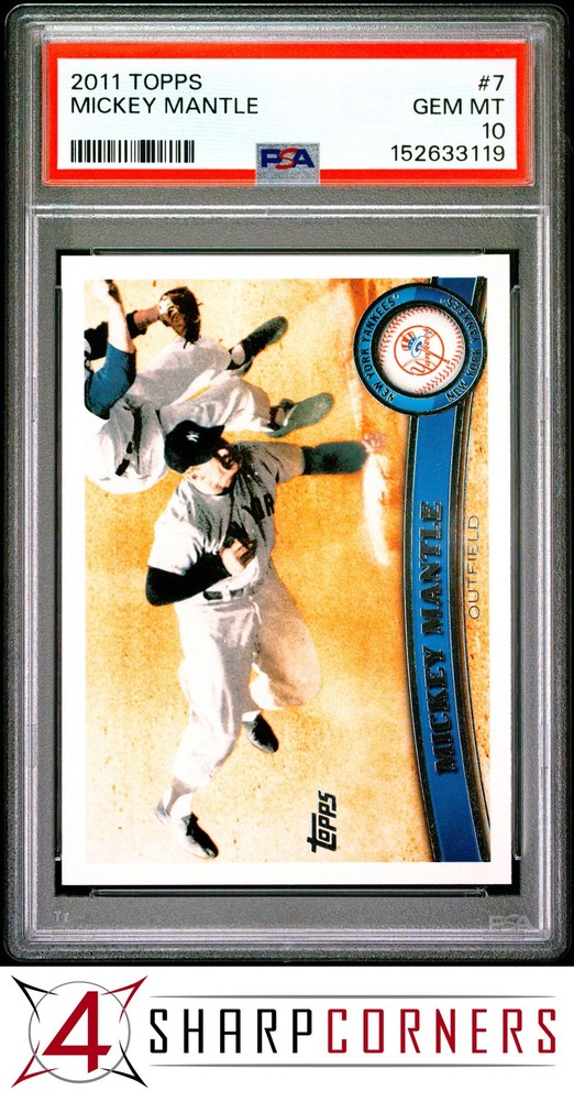 2011 Topps #7 Mickey Mantle Yankees Hof Psa 10eBay’s best selection of sports cards is always at 4SC