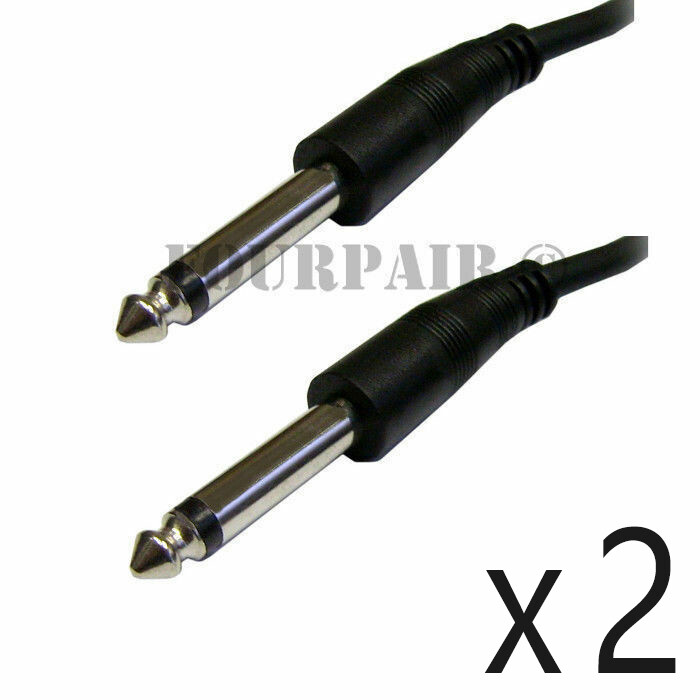 2 Pack Lot - 6ft 1/4