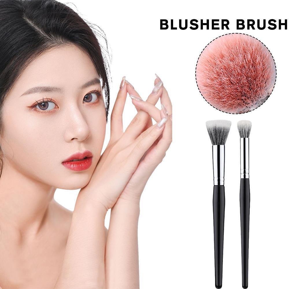 Black Soft Blush Powder Brush Foundation Beauty Makeup ξх Tool^ / ιλ σю /■ I0Y7