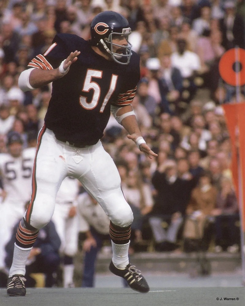 Dick Butkus Chicago Bears 8x10 PHOTO PRINT