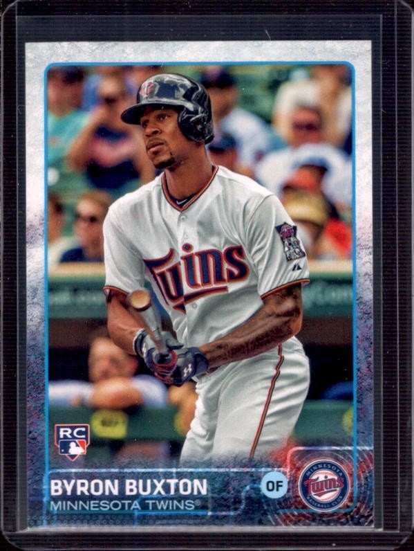 BYRON BUXTON 2015 Topps Update #US25 Missing Topps Logo Rookie RC