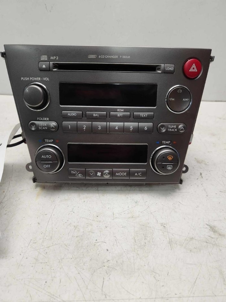 2005 Subaru Legacy 2.5L AM FM 6CD Radio Receiver OEM